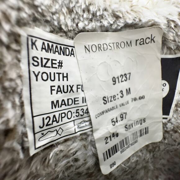 BOGS Kid Amanda Plush Lace Snow Boot 3 - Picture 7 of 7